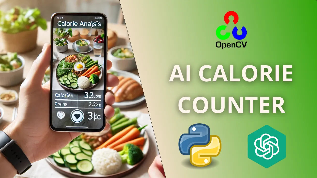 Compteur de calories IA en direct